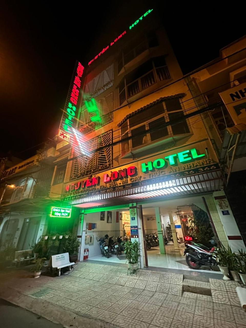 Khách sạn NGUYỄN LONG Hotel Ap Thap Muoi Ngoại thất bức ảnh